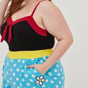 Disney Minnie Mouse Tie Front Romper - Dots